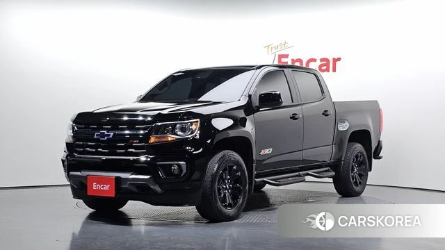 Chevrolet (GM Daewoo) Real New Colorado 2022 Черный из Кореи