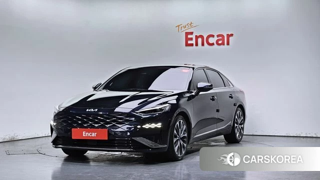 Kia K8 2021 Черный из Кореи