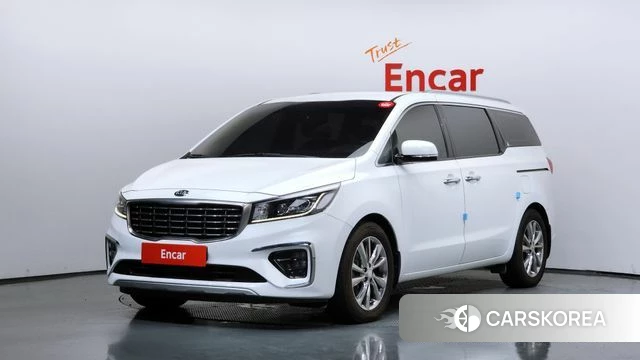 Kia The New Carnival 2019 Белый из Кореи