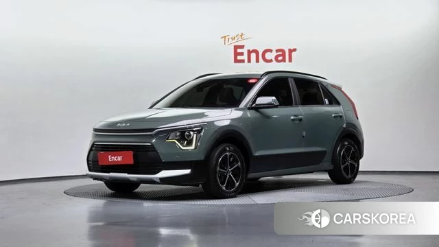 Kia Di Ol Nu Niro 2022 Темно-зеленый из Кореи