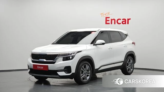 Kia Seltos 2021 Белый из Кореи
