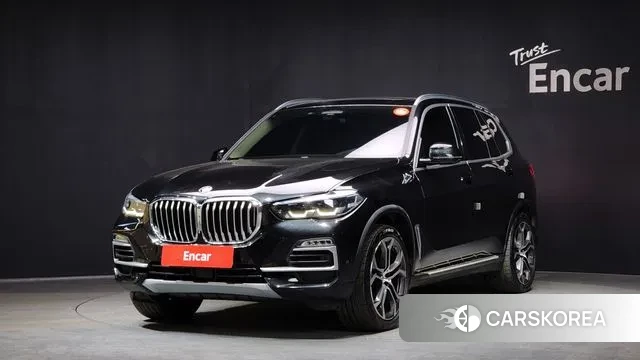 BMW X5 (G05) 2021 Черный из Кореи