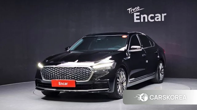 Kia The New K9 2nd generation 2021 Черный из Кореи