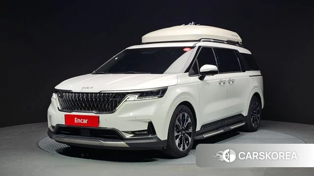 Kia Carnival 4th generation 2021 Белый из Кореи