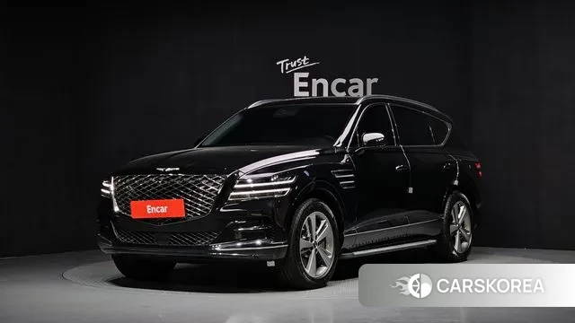 Genesis GV80 2021 Черный из Кореи