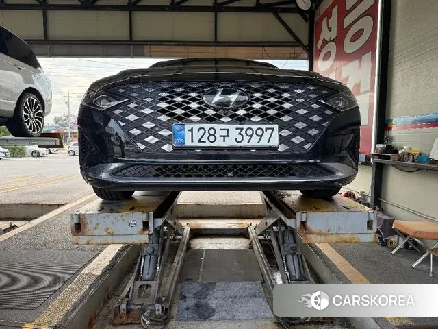 Hyundai The New Grandeur IG Hybrid 2020 Черный из Кореи