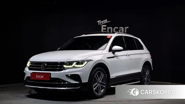 Volkswagen Tiguan second Generation 2022 Белый из Кореи