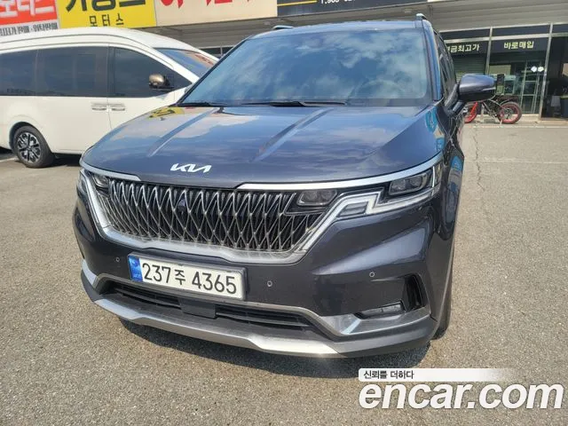 Kia Carnival 4th generation 2023 Серый из Кореи