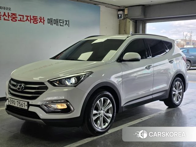 Hyundai Santa Fe The Prime 2018 Белый из Кореи