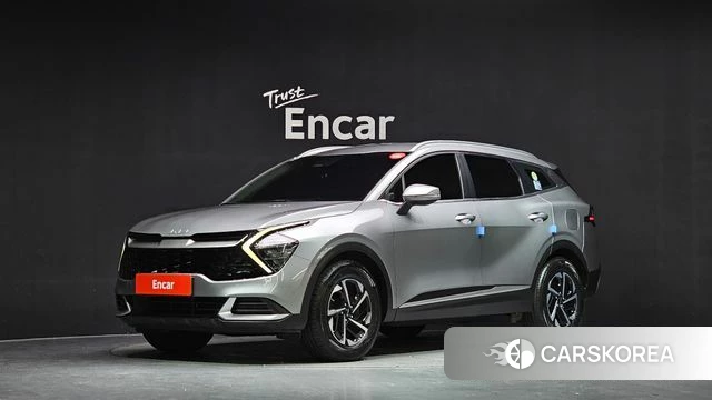 Kia Sportage 5th Generation Hybrid 2022 Серебристо-серый из Кореи