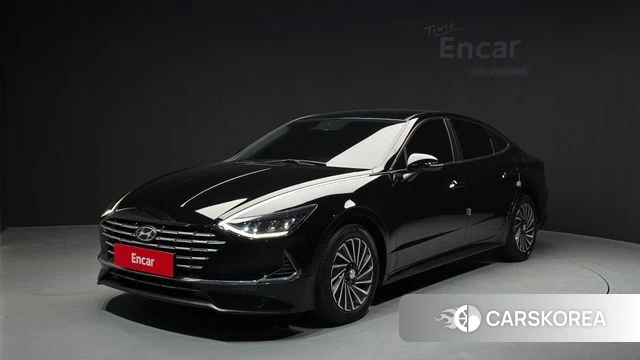 Hyundai Sonata Hybrid (DN8) 2023 Черный из Кореи