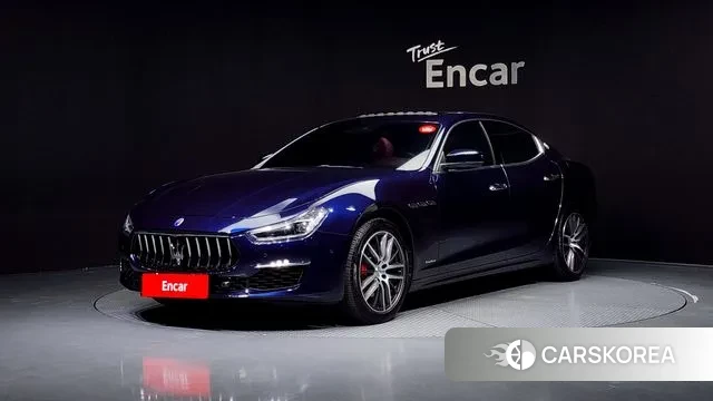 Maserati Ghibli 2019 Синий из Кореи
