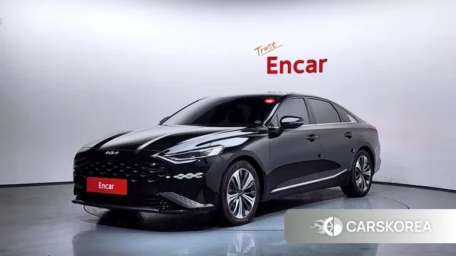 Kia K8 Hybrid 2021 Черный из Кореи