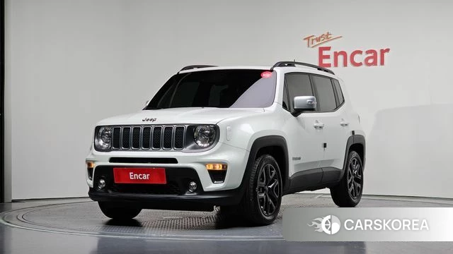 Jeep Renegade 2022 Белый из Кореи