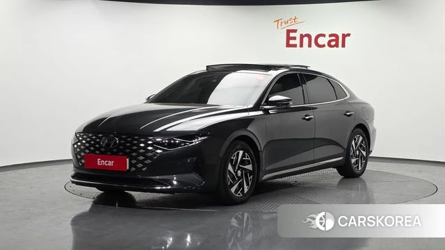 Hyundai The New Grandeur IG Hybrid 2022 Серый из Кореи