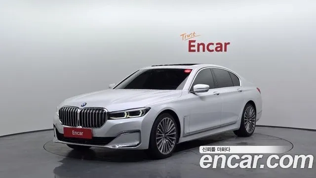 BMW 7 Series (G11) 2019 Белый из Кореи