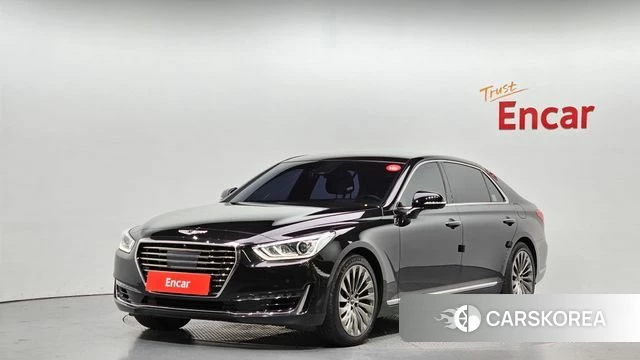 Genesis EQ900 2018 Черный из Кореи