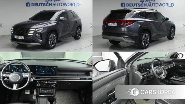 Hyundai The New Tucson Hybrid (NX4) 2024 Серый из Кореи