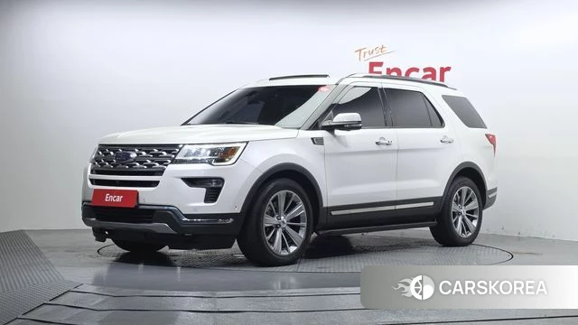 Ford Explorer 2018 Белый из Кореи