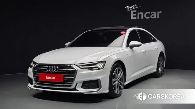 Audi A6 (C8) 2023 Белый из Кореи