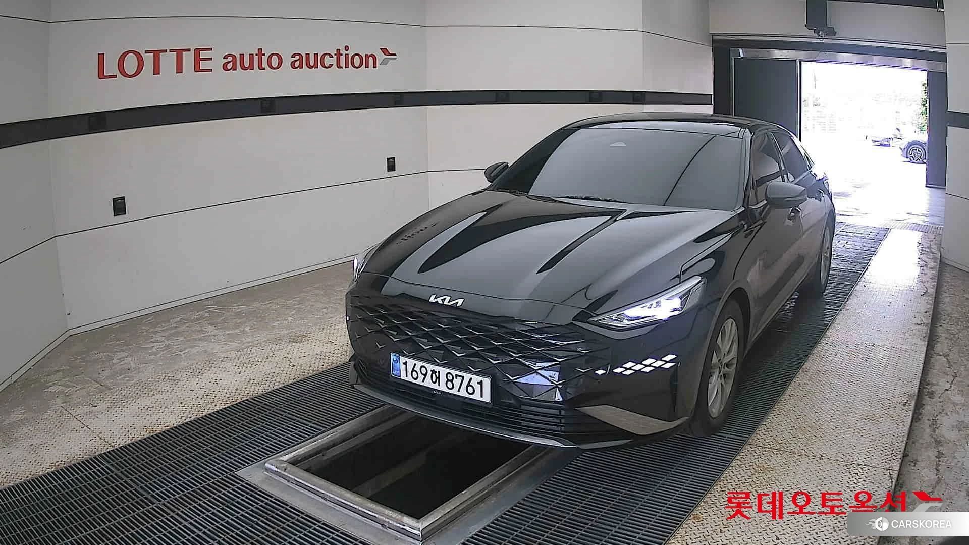 Kia K8 2023 Aurora Black Pearl из Кореи