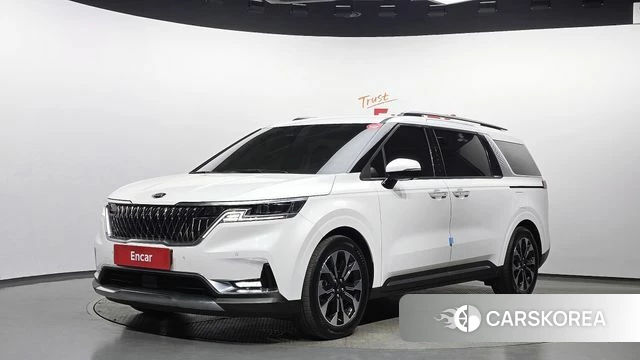 Kia Carnival 4th generation 2020 Белый из Кореи