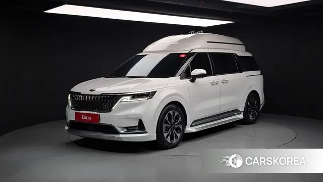 Kia Carnival 4th generation 2021 Белый из Кореи