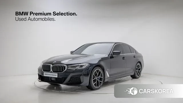 BMW 5 Series (G30) 2021 Черный из Кореи