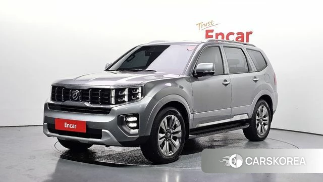 Kia Mohave Master 2021 Серебристо-серый из Кореи