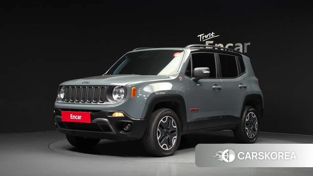 Jeep Renegade 2018 Серый из Кореи