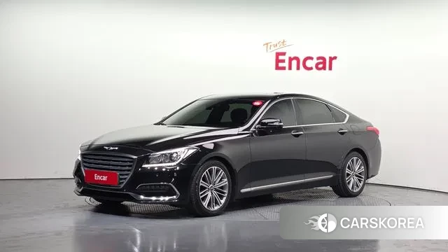 Genesis G80 2018 Черный из Кореи