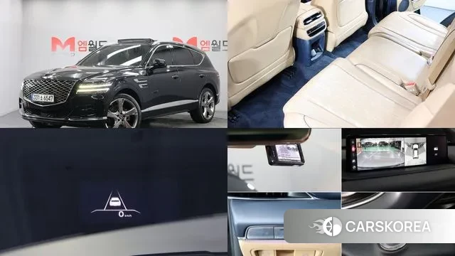 Genesis GV80 2020 Черный из Кореи