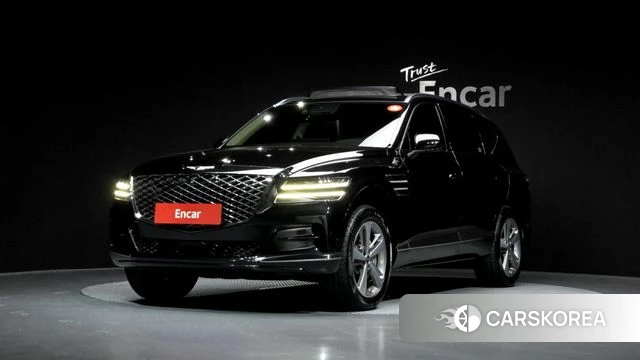 Genesis GV80 2021 Черный из Кореи