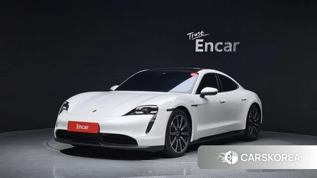 Porsche Taycan 2021 Белый из Кореи