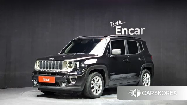 Jeep Renegade 2021 Черный из Кореи