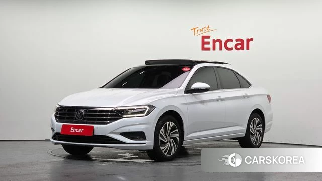 Volkswagen 7th Generation of Jetta 2021 Белый из Кореи