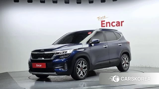 Kia Seltos 2019 Синий из Кореи