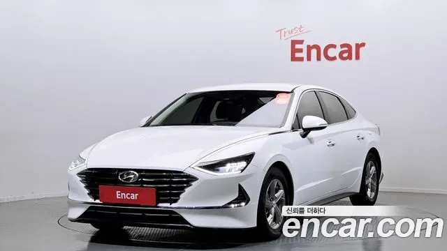 Hyundai Sonata (DN8) 2019 Белый из Кореи