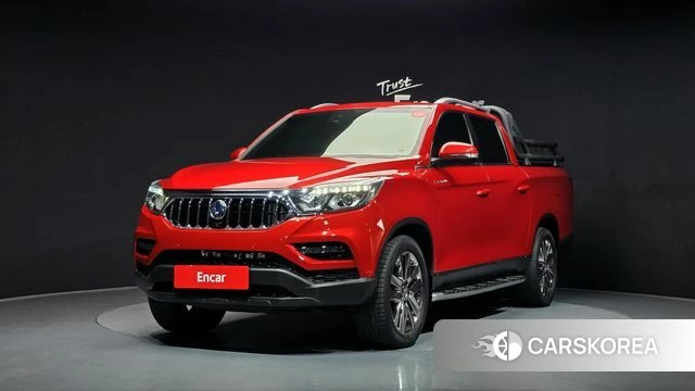 Ssangyong Rexton Sports Cannes 2020 Красный из Кореи
