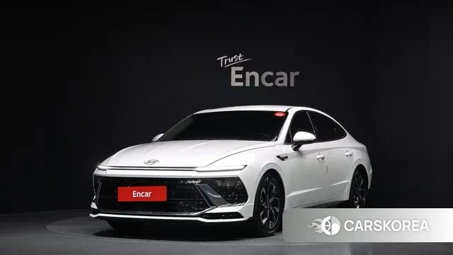 Hyundai Sonata D Edge (DN8) 2023 Белый из Кореи