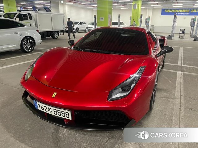 Ferrari 488 Spider 2018 Красный из Кореи