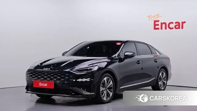 Kia K8 Hybrid 2021 Синий из Кореи