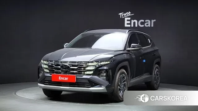 Hyundai The New Tucson Hybrid (NX4) 2024 Черный из Кореи