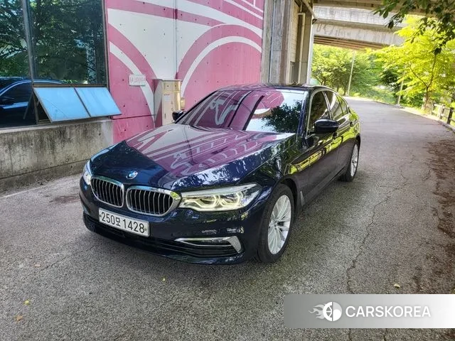 BMW 5 Series (G30) 2020 Синий из Кореи