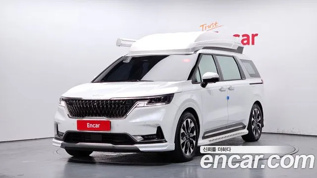 Kia Carnival 4th generation 2023 Белый из Кореи