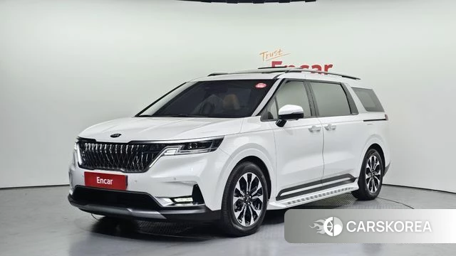 Kia Carnival 4th generation 2021 Белый из Кореи