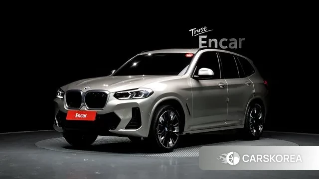 BMW iX3 2024 Песочный из Кореи