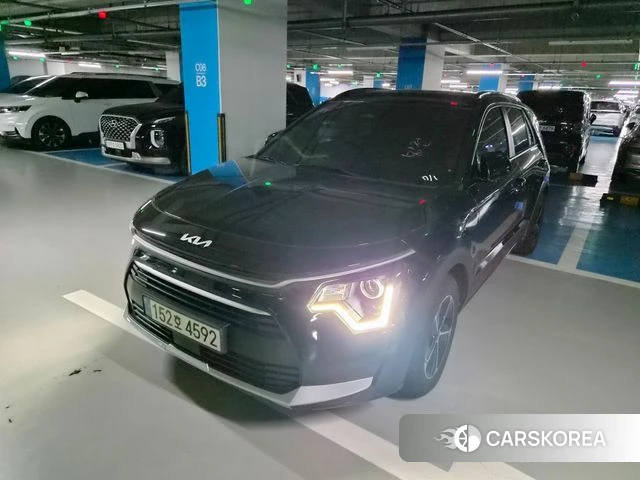 Kia Di Ol Nu Niro 2022 Черный из Кореи