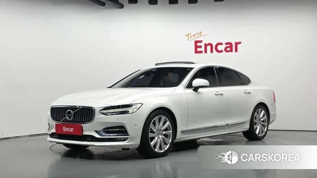 Volvo S90 2019 Белый из Кореи