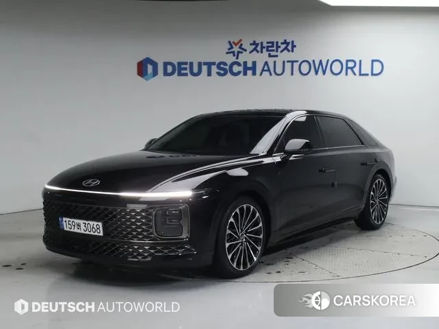 Hyundai Grandeur (GN7) 2024 Черный из Кореи